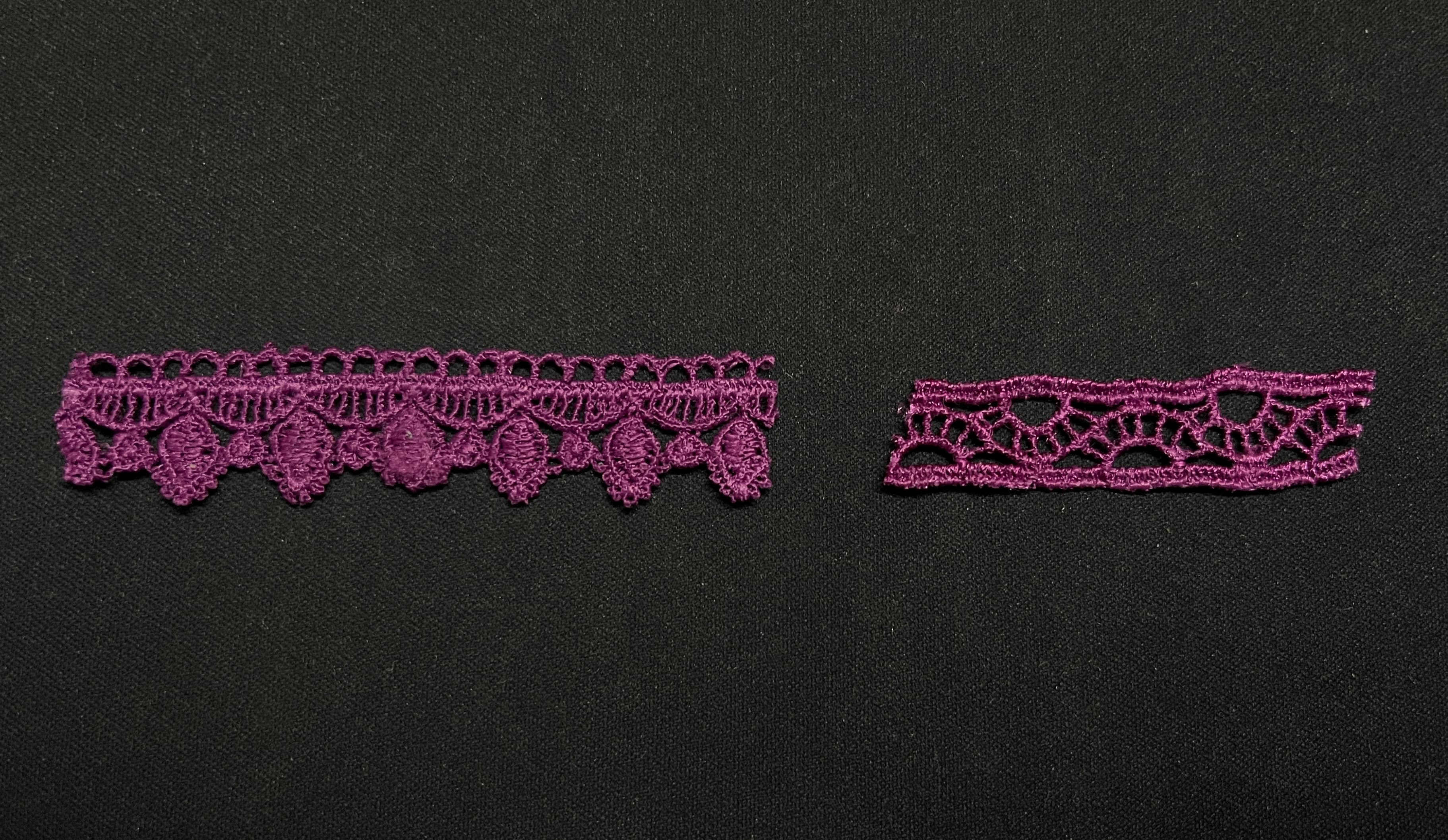 Purple magenta lace matching result