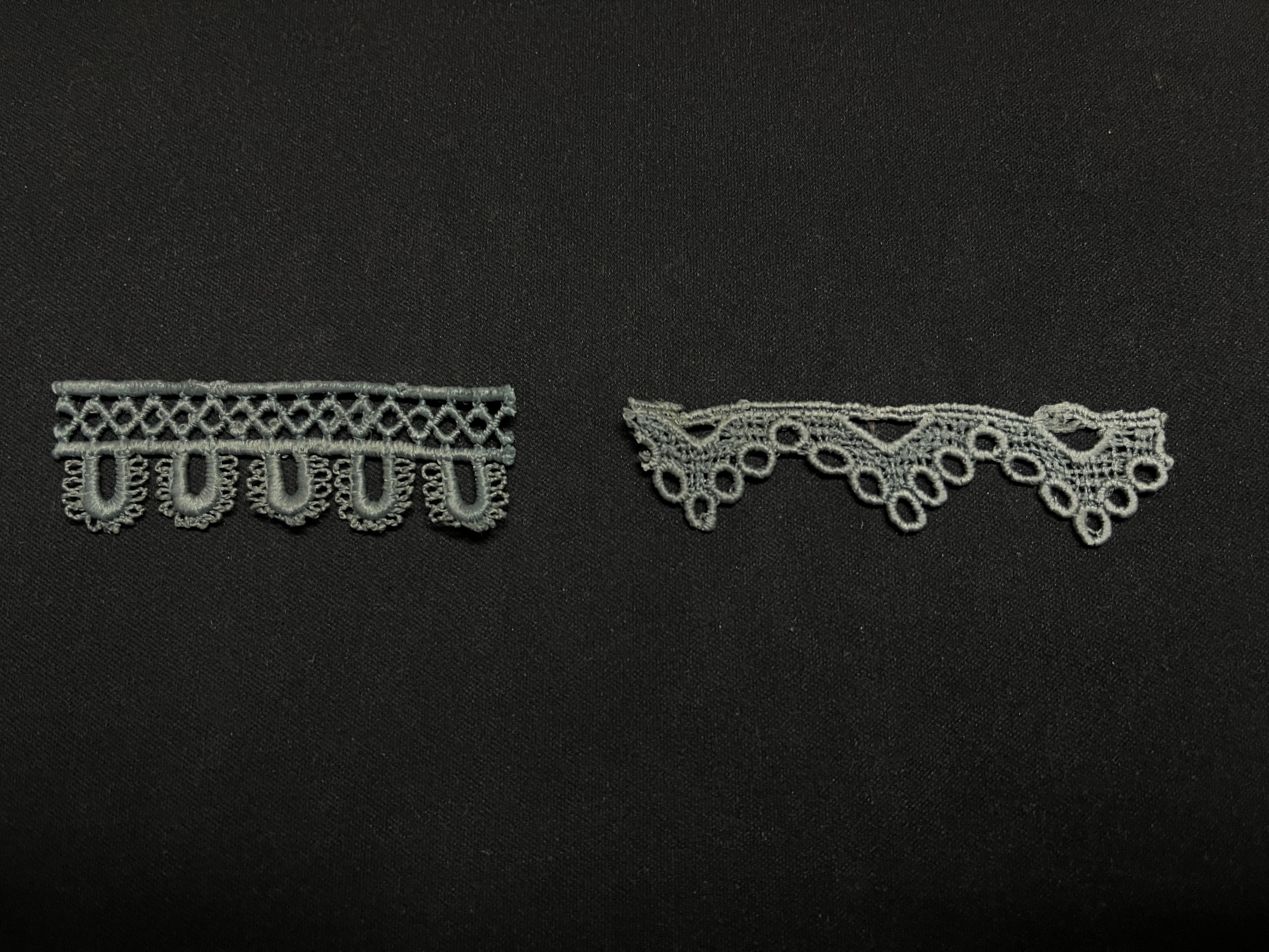 Slate grey lace matching result